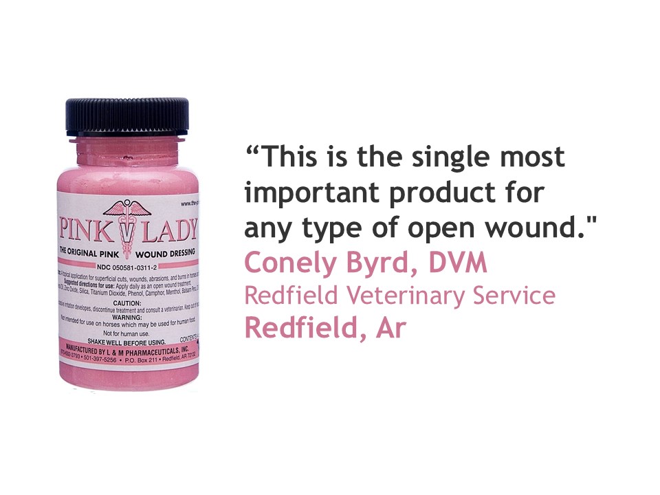 pink lady dressing Pink Lady Wound Dressing : 4 oz